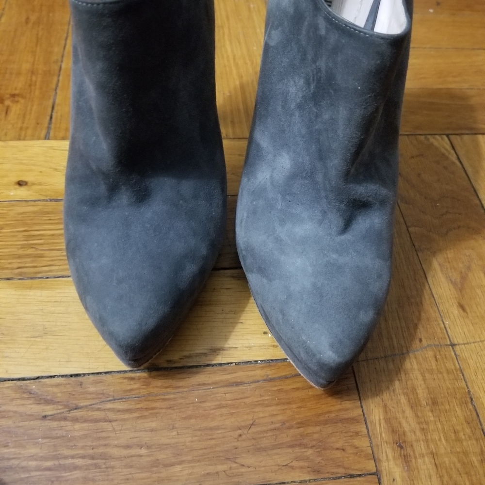 Miu Miu Gray Booties - image 2